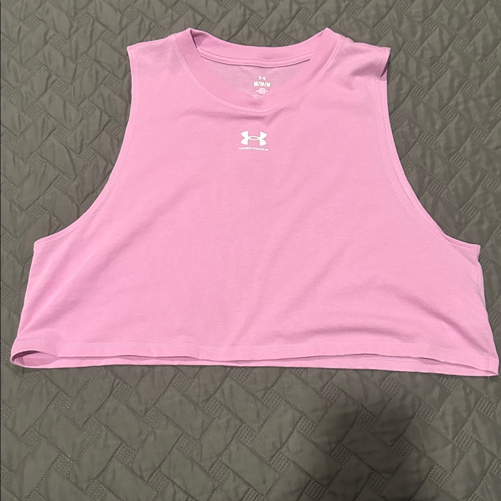 Under Armour Light Pink Sleeveless Top